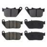 3 Kit plaquettes frein Harley-davidson Sportster 883 Roadster XL883R Av G, Av D et Ar 274-272X2 - EBC FA387 et FA381 - Raven 104