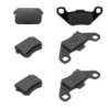 3 Kit plaquettes frein Adly Interceptor 300  Av Ga, Dr et Ar 283-288X2 - EBC FA431 et FA416 - Raven 104-231