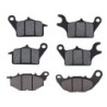 3 Kit plaquettes frein Yamaha Tricity 300  Av Ga, Dr et Ar 358-357-503 -  - Raven 104-256