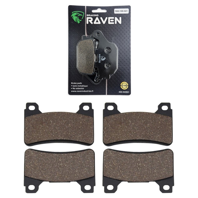 3 Kit plaquettes frein Honda CBR 1000 RR  Av Ga, Dr ou Ar 021-214X2 -  - Raven 104-267