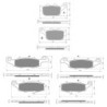 3 Kit plaquettes frein Suzuki SFV 650 Gladius  Av Ga, Dr et Ar 306-104-124 -  - Raven 104-271