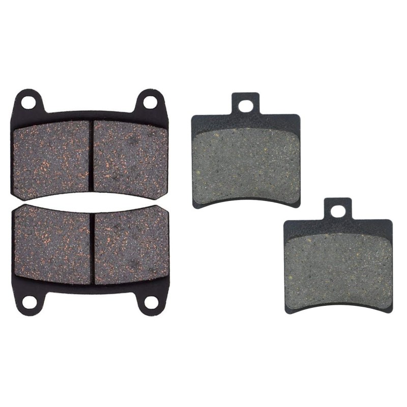2 Kit plaquettes frein Keeway RKV 125  Av et Ar Nc -  - Raven 103-285