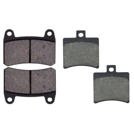 2 Kit plaquettes frein Keeway RKX 200  Av et Ar Nc -  - Raven 103-285