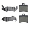 2 Kit plaquettes frein Keeway Cityblade 125 EURO4 Av et Ar Nc -  - Raven 103-287