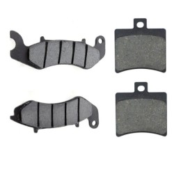 2 Kit plaquettes frein Keeway TX 125 TXM Av et Ar Nc -  - Raven 103-287