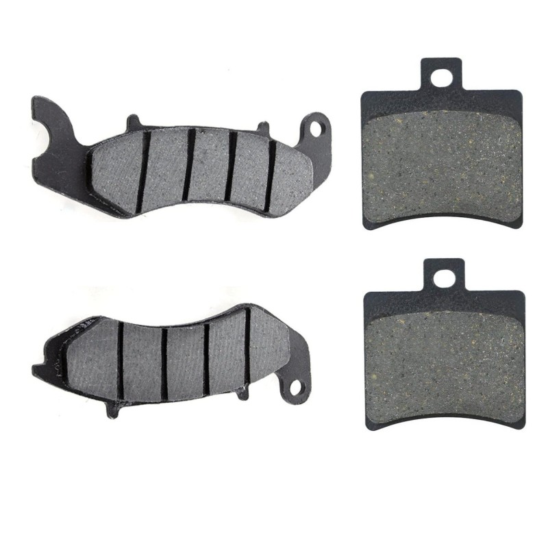 2 Kit plaquettes frein Keeway TX 125 TXM Av et Ar Nc -  - Raven 103-287
