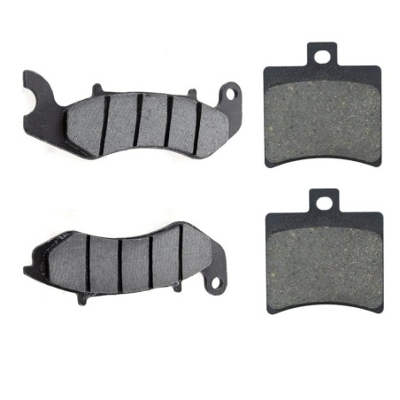 2 Kit plaquettes frein Keeway TX 125 TXM Av et Ar Nc -  - Raven 103-287