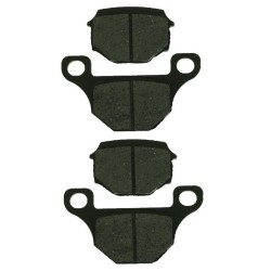 2 Kit plaquettes frein Keeway Speed 125  Av et Ar Nc -  - Raven 101-289