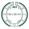 Machoire de frein Polaris Outlaw 110  arrière 0455441 - EBC H307 - Raven 110-307