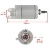 Démarreur Quads Honda TRX 300 Fourtrax  31200-HM3-671 ou 670 - Raven Industries RAV-160-012