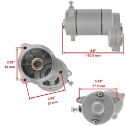 Démarreur Quads Polaris Sport 400  3085393 - Raven Industries RAV-160-015