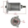 Démarreur Quads Yamaha YFM Grizzly 700  28P-81890-00-00 - Raven Industries RAV-160-024