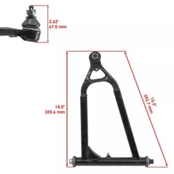 Triangle superieur gauche Quads Yamaha YFZ 450  5TG-23540-02-00 - Raven Industries RAV-260-007