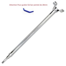 Colonne de direction Fatbar 28mm Quads Yamaha YFZ 450  5D3-23813-00-00 - Raven Industries RAV-300-003