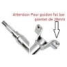 Colonne de direction Fatbar 28mm Quads Yamaha YFZ 450  5D3-23813-00-00 - Raven Industries RAV-300-003