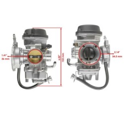 Carburateur Quads Suzuki LT-Z 400 QuadSport  Nc - Raven Industries RAV-350-003