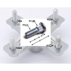 Goujon pour étoile de roue arrière Quads Yamaha Raptor 125  90114-10013-00 - Raven Industries RAV-350-018
