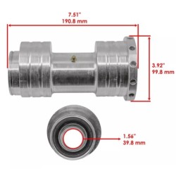 Moyeu arrière complet Quads Honda TRX 250 Sportrax  Nc - Raven Industries RAV-500-004