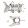 Moyeu arrière complet Quads Suzuki LT-Z 400 QuadSport  64715-07G20 - Raven Industries RAV-500-010