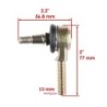 Paire de rotules de direction Quads Kymco MXU 500 2x4 / 4x4 4T EURO II 53703 et 53702-LLB1-900 - Raven Industries RAV-540-103