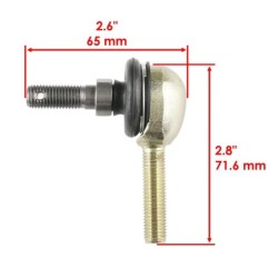 Paire de rotules de direction Quads Polaris Scrambler 850  7061171 - Raven Industries RAV-540-104