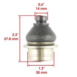 Rotule de triangle Quads Suzuki LT-F 500 Vinson  51210-38F00 - Raven Industries RAV-580-101