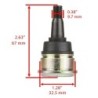 Rotule de triangle Quads Yamaha Raptor 700 YFM 5LP-23579-00-00 - Raven Industries RAV-580-114