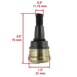 Rotule de triangle Quads Polaris Outlaw 500  7061156 - Raven Industries RAV-580-132