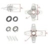 Moyeu avant Quads Yamaha Raptor 250  3GD-25111-20-00 - Raven Industries RAV-670-003
