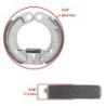 Machoire de frein Suzuki DR-Z 50  Av Ga et Av Dr 54400-14870 -  - Raven 110-111