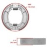 Machoire de frein Honda CA Rebel 125  Arrière 43120-429-405 -  - Raven 110-116