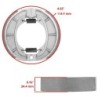 Machoire de frein Suzuki CP 80  Av ou Ar 54041-30F00 -  - Raven 110-119