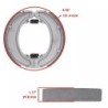 Machoire de frein Honda ATC 250  Arrière 431A0-HC4-670 -  - Raven 110-145