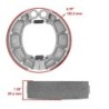 Machoire de frein Honda NV 400 Steed  Arrière 06430-415-000 -  - Raven 110-149