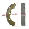 Machoire de frein Kawasaki Mule 2500 KAF 620  Av Ga ou Dr 41048-1077 -  - Raven 110-157
