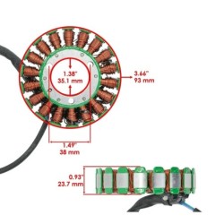 Relais de demarreur Motos Kawasaki Zephyr 550  27010-1033 - Raven Industries RAV-120-088