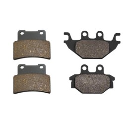 2 Kit plaquettes frein Yamaha MT-125  Avant et Arrière Nc -  - Raven 103-256