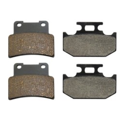 2 Kit plaquettes frein Yamaha YZF-R 125  Avant et Arrière Nc -  - Raven 103-257