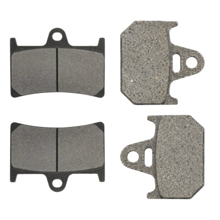 2 Kit plaquettes frein Yamaha TZ 125  Av et Ar 070-158 -  - Raven 103-261