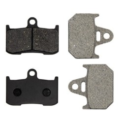 2 Kit plaquettes frein Yamaha TZ 250  Av et Ar 207-158 -  - Raven 103-263