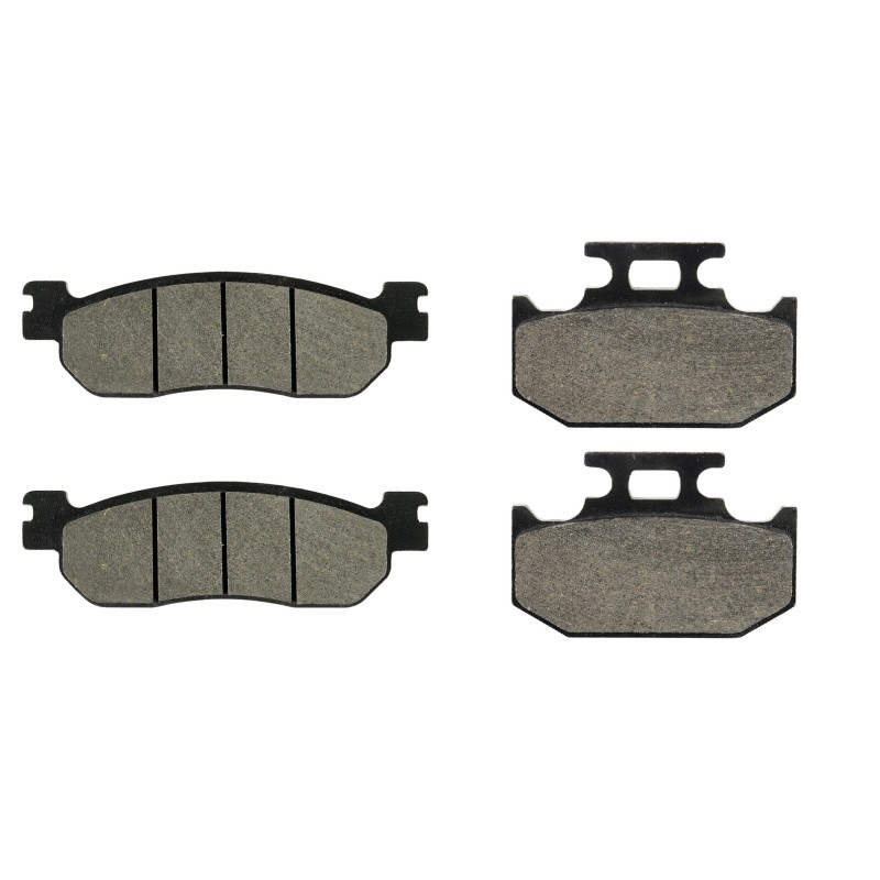 2 Kit plaquettes frein Yamaha Tricker 250  Avant et Arrière Nc -  - Raven 103-264