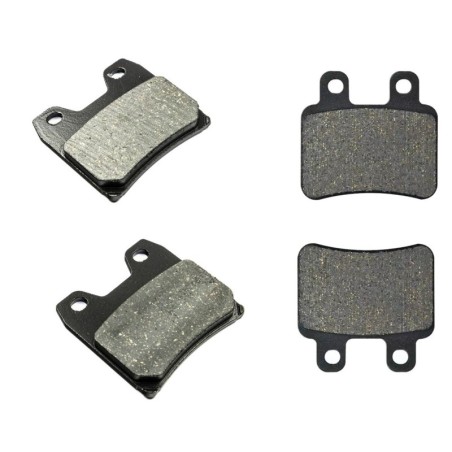 2 Kit plaquettes frein Yamaha XT 125R  Av et Ar 222-211 -  - Raven 103-270