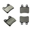 2 Kit plaquettes frein Yamaha XT 125R  Avant et Arrière Nc -  - Raven 103-270
