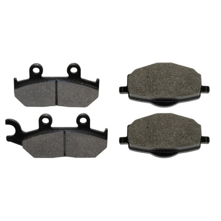 2 Kit plaquettes frein Yamaha XT 400  Av et Ar 033-018 -  - Raven 103-271