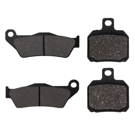 2 Kit plaquettes frein Yamaha Skycruiser 125  Avant et Arrière Nc -  - Raven 103-280