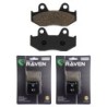 3 Kit plaquettes frein Yamaha YFZ 450  Av Ga, Dr et Ar 188-144X2 -  - Raven 104-272