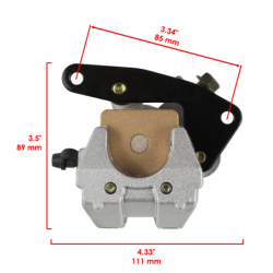 Etrier de Frein avant Gauche Quads Suzuki LT-A 400 Eiger  59100-38F30-999 - Raven Industries RAV-291-001
