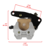 Etrier de Frein avant Droit Quads Yamaha YFZ Banshee 350  Nc - Raven Industries RAV-291-001
