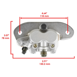 Etrier de Frein Arrière Gauche UTV-SSV Yamaha Rhino 700  5B4-2580V-00 - Raven Industries RAV-290-014