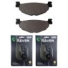 3 Kit plaquettes frein Yamaha T-Max 500  Av Ga, Dr et Ar 268-099X2 -  - Raven 104-274